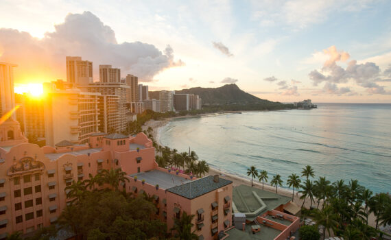 Waikiki Beach at Sunrise